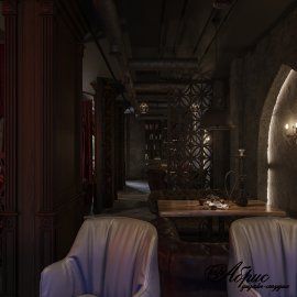 Дизайн интерьера кальянной Hookah Place | Портфолио